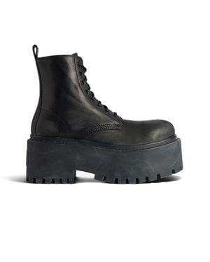 Balenciaga Leather Shoes - Black