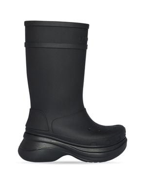 Balenciaga Stivali Crocs - Nero