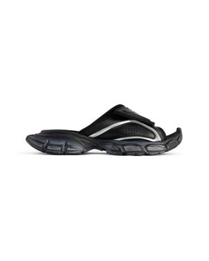 Balenciaga 3Xl Slide Sandal - Black