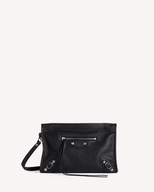 Balenciaga Le City Business Triangle Pouch - Black