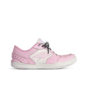 Balenciaga Hamptons Medium Worn-Out Sneaker - Pink