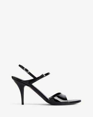 Balenciaga Avenue Bow Sandal - Black