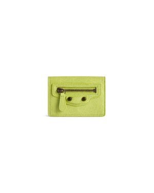 Balenciaga Le City Mini Wallet - Green