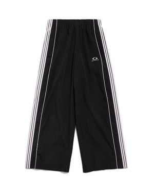 Balenciaga Weite Tracksuit Hose - Schwarz