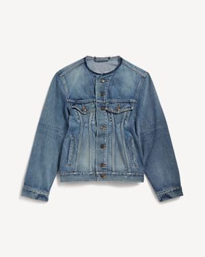 Balenciaga Chaqueta Hourglass - Azul