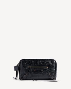 Balenciaga Le City Toiletry Pouch - Black