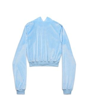 Balenciaga Back To Front Top - Blue