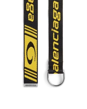 Balenciaga D Ring Belt - Black