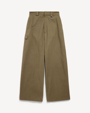Balenciaga Loose Fit Workwear Trousers - Green