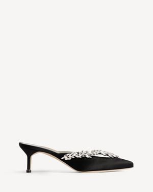 Balenciaga Manolo Blahnik Mule - Black