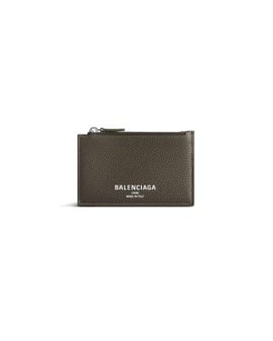 Balenciaga Credit Long Coin And Card Holder - Gray