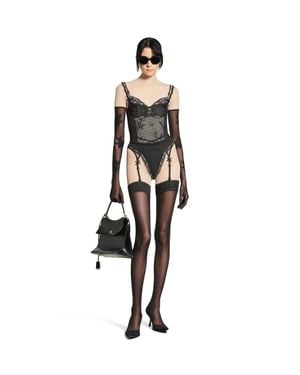Balenciaga Trompe L'Œil Pantaleggings T36 - Black