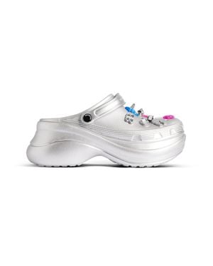 Balenciaga Crocs Mule Jibbitz - White