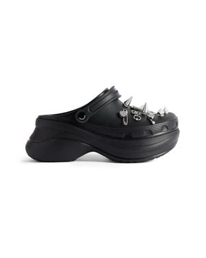 Balenciaga Crocs Mule Jibbitz - Black