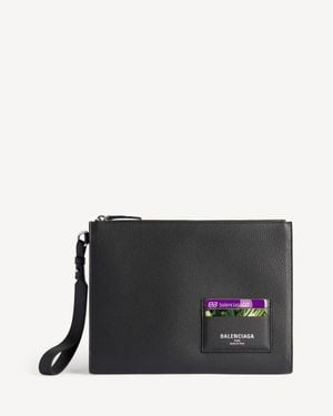 Balenciaga Credit Pouch - Black