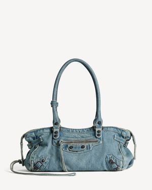 Balenciaga Le City Bag East-west - Blue