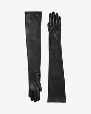 Balenciaga Long Gloves - Black