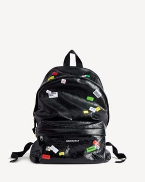 Balenciaga Explorer Rucksack - Schwarz