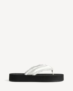 Balenciaga Jet Lag Thong - Black