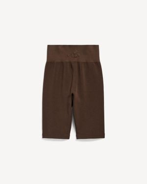 Balenciaga Techwear Nahtlose Radhose - Braun