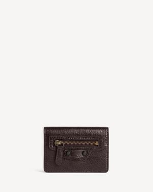 Balenciaga Le City Mini Wallet - Brown
