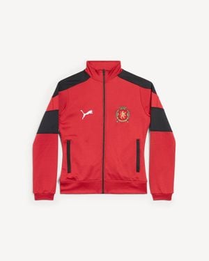 Balenciaga I Puma Fitted Tracksuit Jacket - Red
