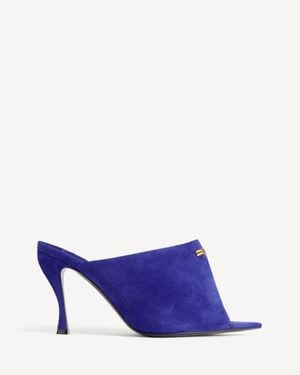 Balenciaga Midnight City Mule - Blue