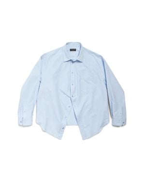 Balenciaga Swing Shirt - Blue