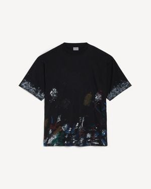 Balenciaga Painter's Shirt T-Shirt Medium Fit - Black