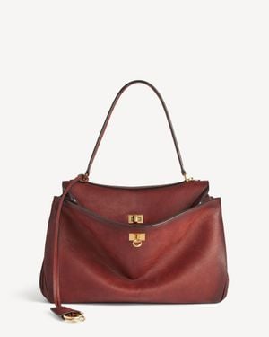 Balenciaga Rodeo Handbag Medium - Red