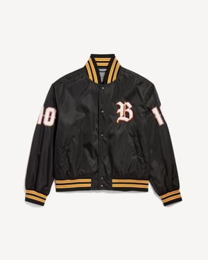 Balenciaga Varsity Jacket - Black