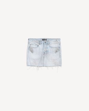 Balenciaga City Mini Skirt - Blue