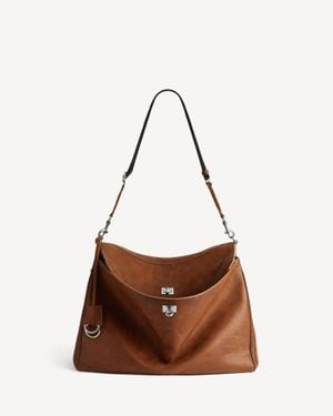 Balenciaga Rodeo Messenger-Tasche Mittelgroß - Braun