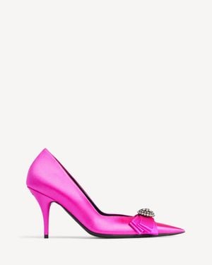 Balenciaga Avenue Palazzo Pump - Pink