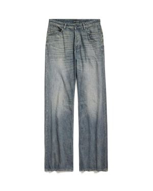 Balenciaga Pantaloni Con Cavallo Basso - Grigio