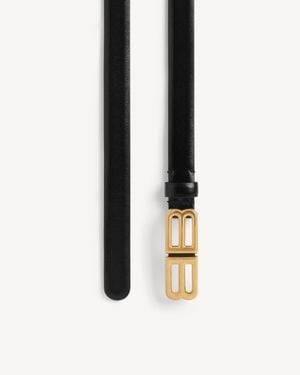 Balenciaga Bolero Bb Belt - Metallic