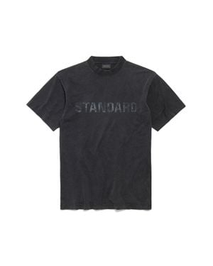 Balenciaga Standard T-Shirt Regular Fit - Black