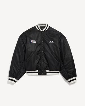 Balenciaga Nba Collaboration Coach Jacke - Schwarz