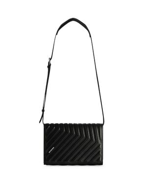 Balenciaga Car Flap Tasche Mit Riemen - Blau