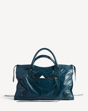 Balenciaga Le City Bag Medium - Blue