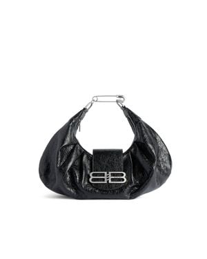 Balenciaga Pamela Shoulder Bag Medium - Black