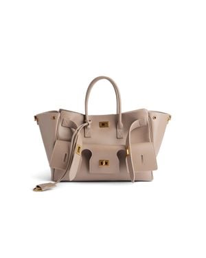 Balenciaga Bel Air Carry All Bag Small - Natural