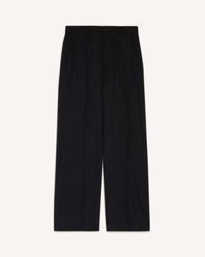 Balenciaga Large Tailored Trousers - Black