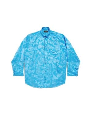 Balenciaga Cocoon Shirt - Blue