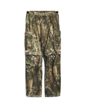 Balenciaga Baggy Cargo Pants - Green