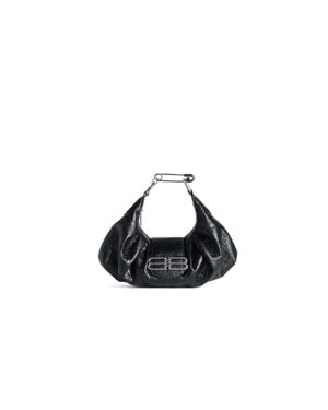 Balenciaga Pamela Shoulder Bag Small - Black
