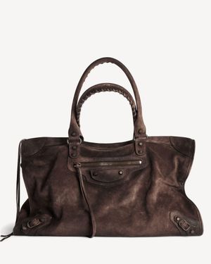 Balenciaga Le City Bag Large - Brown