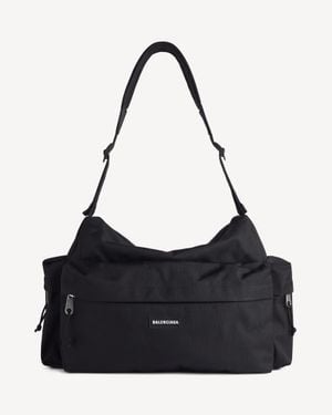 Balenciaga Explorer Multipocket Weekender Medium - Black