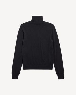 Balenciaga Standard Turtleneck Jumper - Black