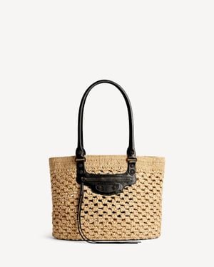 Balenciaga Le City Basket Medium - Metallic